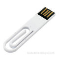 Office Clip Mini Usb 2.0 Flash Drive , Waterproof Usb Stick For Dta Storage